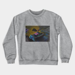 Smokey Man Boat Crewneck Sweatshirt